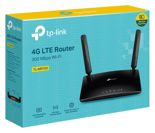 TP-Link TL-MR150 300Mbps b/g/n 3G/4G (LTE) 150Mbps 4xLAN - 622013 - zdjęcie 4